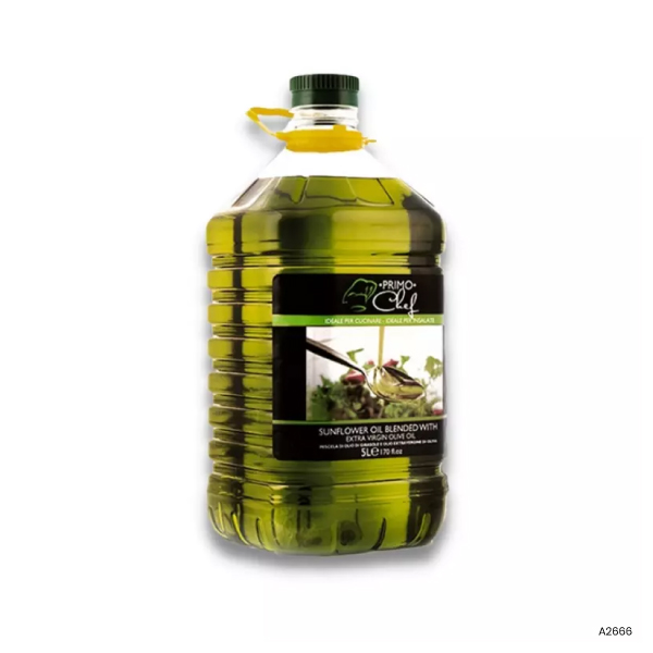 Blended Pomace Olive Oil 5L ( PET ) ( EVO + Sunflower )